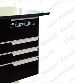 Euroclinic Steel TS Podiatry Workstation Drawers 