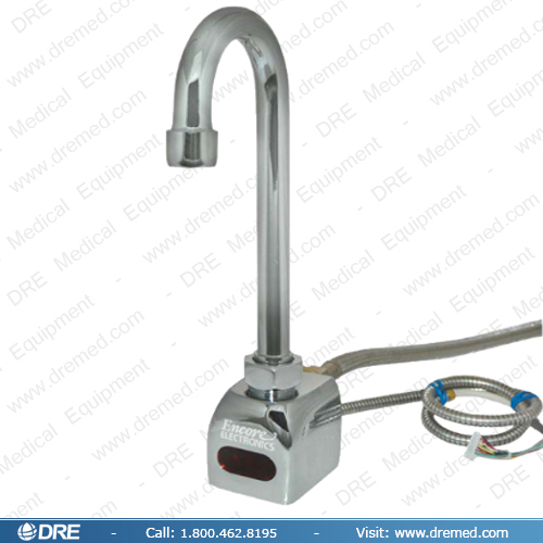 Hands Free Infrared Sensor Faucet with Gooseneck Spout