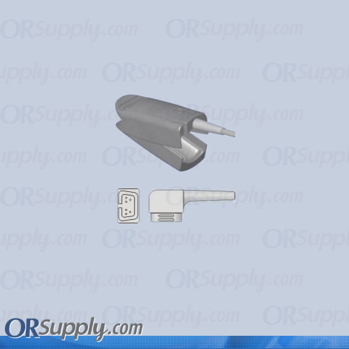 Criticare Compatible SpO2 Finger Sensor with Large Reusable Finger Probe (3 Feet, Indirect)