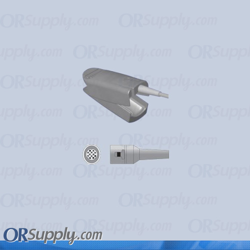 SensorMedics Compatible SpO2 Finger Sensor with Large Reusable Finger Probe (12 Feet, Direct)