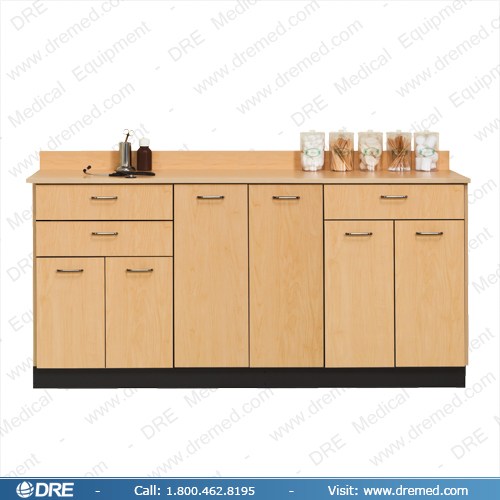Clinton Base Cabinet with 6 Doors and 3 Drawers - 8072