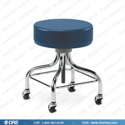 Clinton Chrome Base Stool - 2102