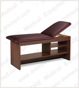 Clinton ETA Style Line Series Treatment Table with Shelving - 9004