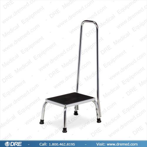 Clinton Step Stool with Hand Rail - T-50