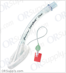 Flexicare LarySeal Clear Disposable PVC Laryngeal Mask Airways (LMAs)