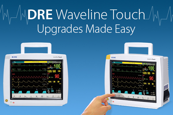 The upgrades to the DRE Waveline Touch monitors are designed to enhance the monitor’s already substantial ease-of-use considerations and include a few key technological advancements.