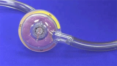 The FLOCAP is currently the only product on the market that features both an on-board CO2 and an air flow indicator.